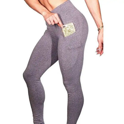 FitFlex Yoga Running Pants with Side Pocket